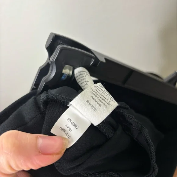 Spanx The Perfect Fit Ponte Kick Flare Cropped Black Pants Size XL - Picture 8 of 8